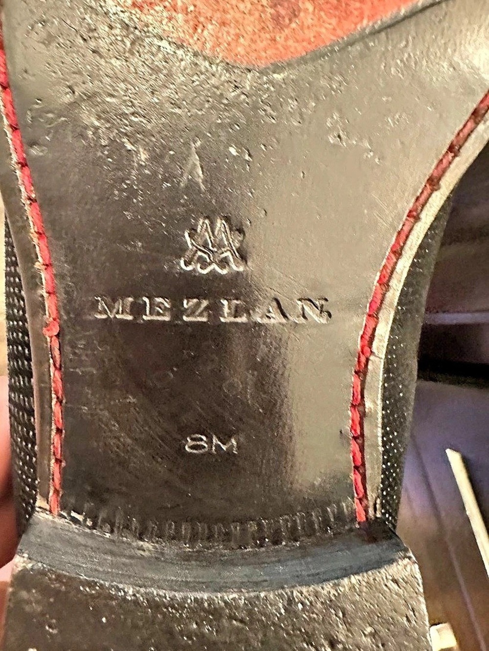 Mezlan 1968 Black Textured Bow Tuxedo Loafers Men’s Size 8M Made in Spain - Picture 5 of 11